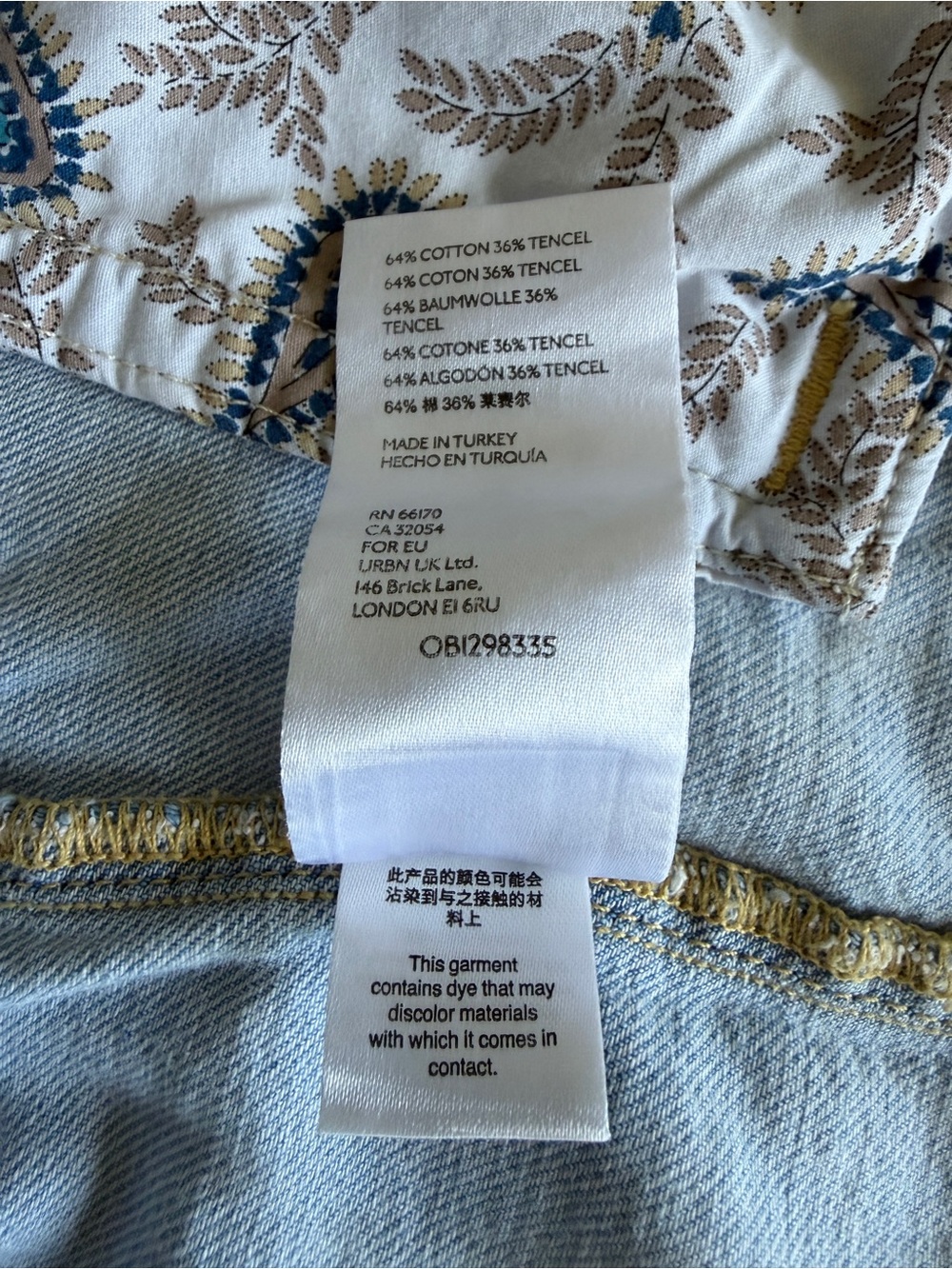 Anthropologie Pilcro Drapey Denim Shirt Jacket Small Light Wash Oversized - Picture 12 of 16